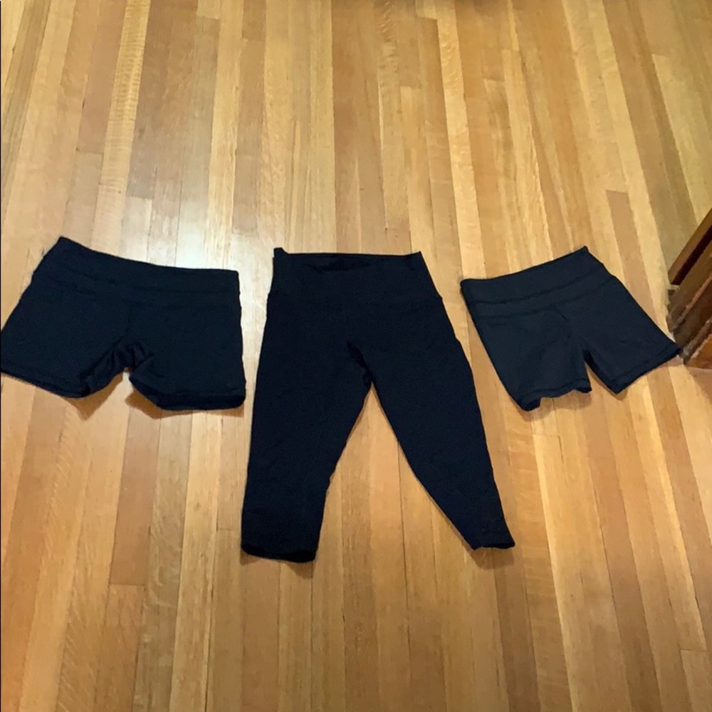 Lululemon Short and Capri Bundle